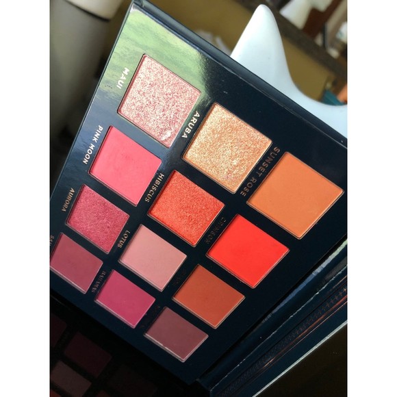 Ace Beaute Scarlet Dusk & Vintage Dawn Eyeshadow Palettes 2 Set Sunset Rainbow - Picture 7 of 12